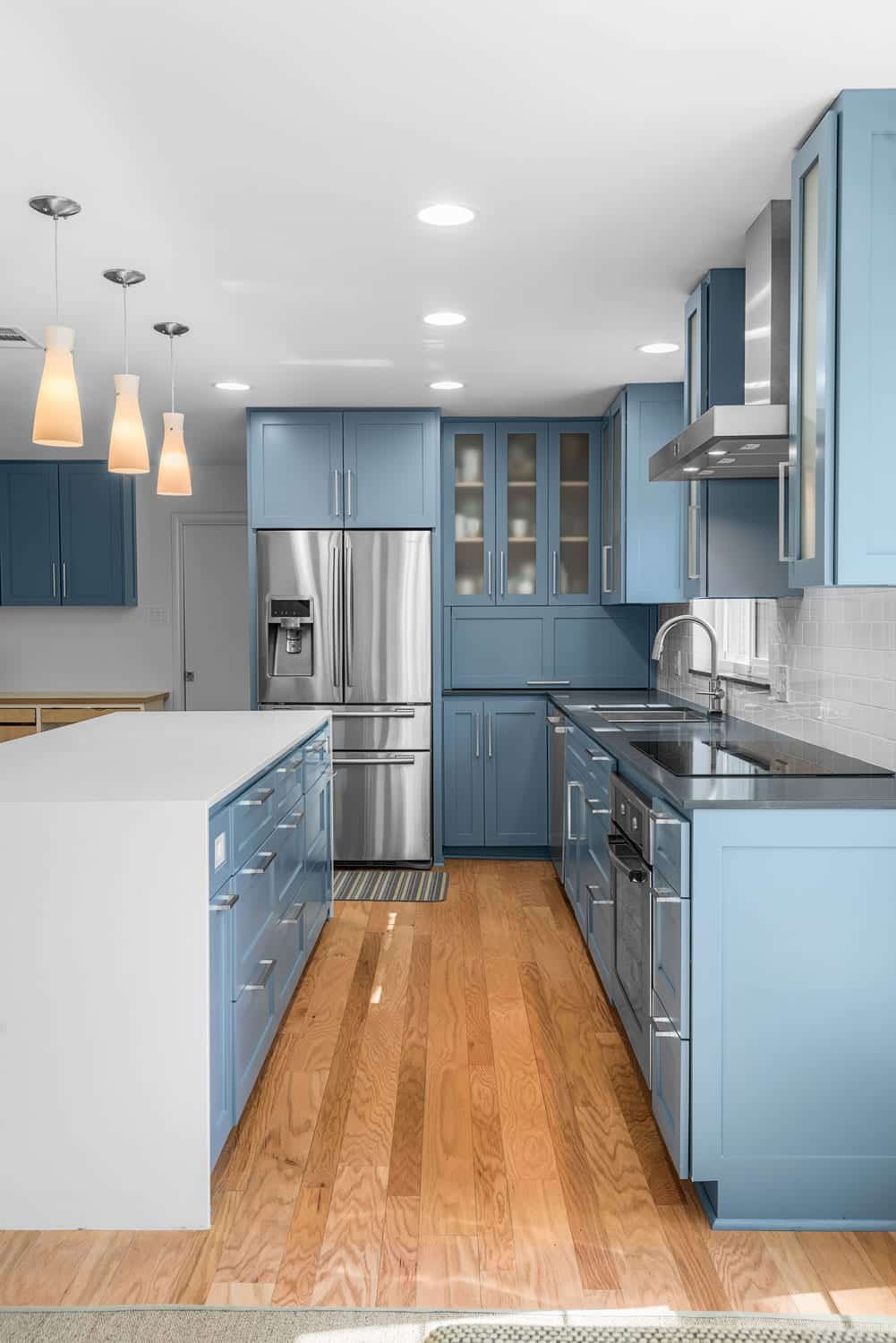 Contemporary Transitional Kitchen Remodel by All Star Construction, Inc project photo 3