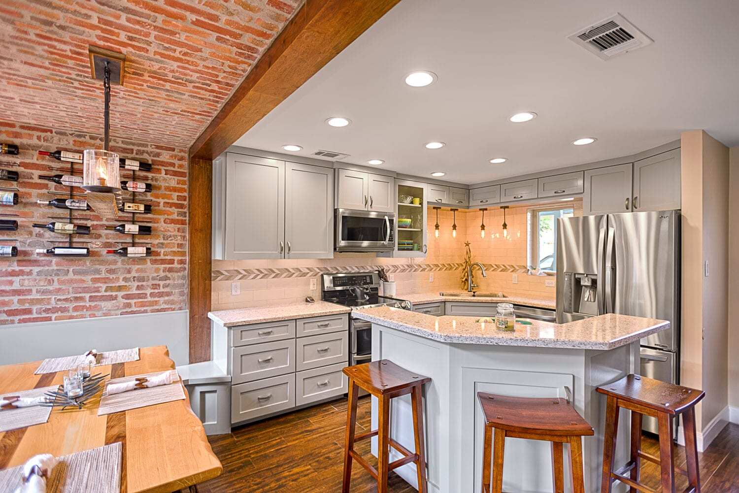 Transitional Kitchen Remodel by All Star Construction, Inc — Project 2 project photo