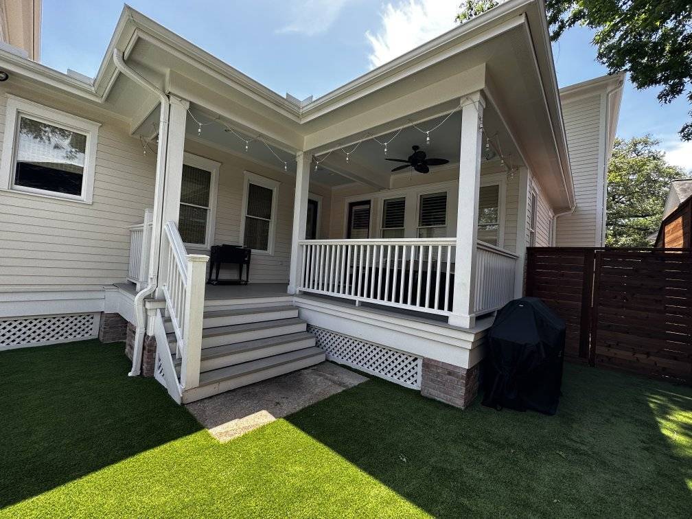 Porch before Porch before