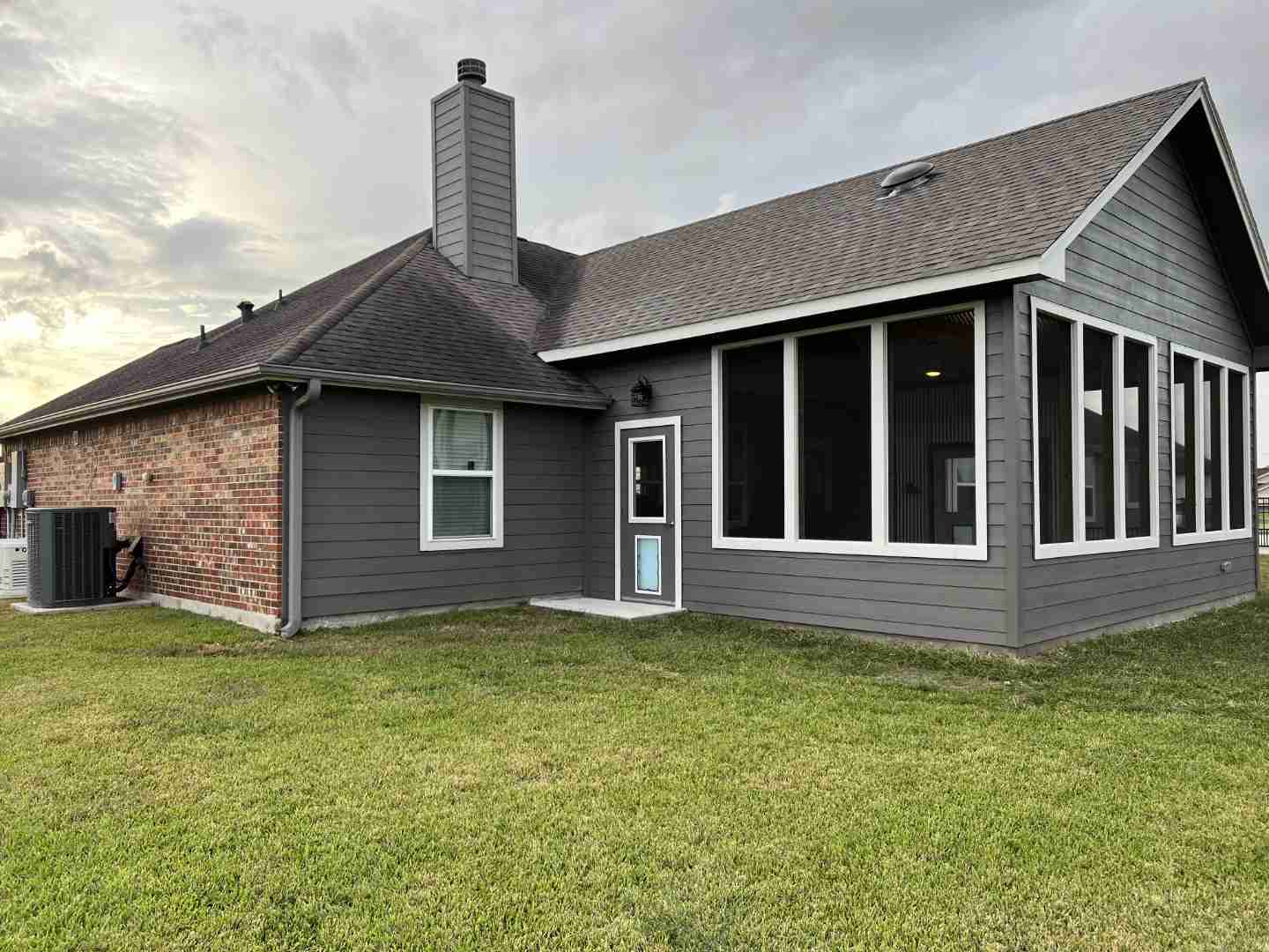 After Construction Screen Room